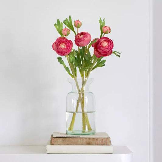 Ranunculus Stem - Pink