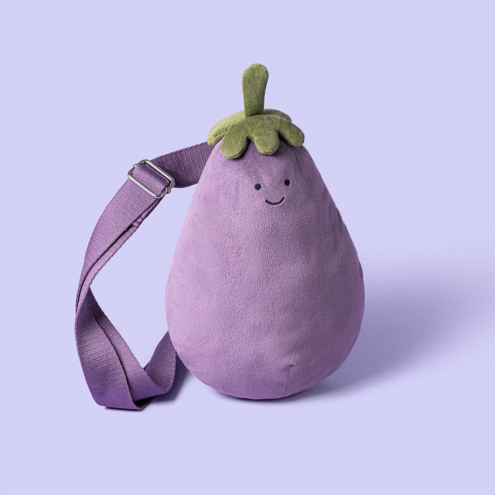 Jellycat Amuseables Aubergine Bum Bag