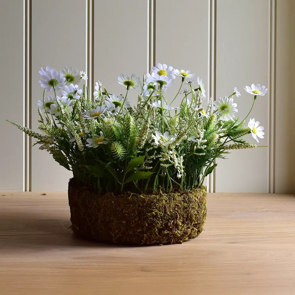 Wildflowers On Oasis White
