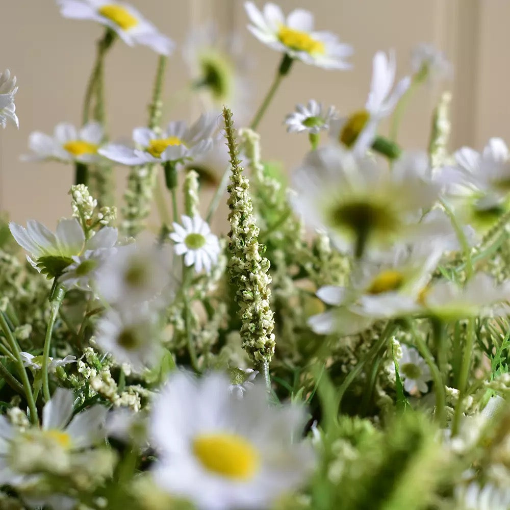 Wildflowers On Oasis White