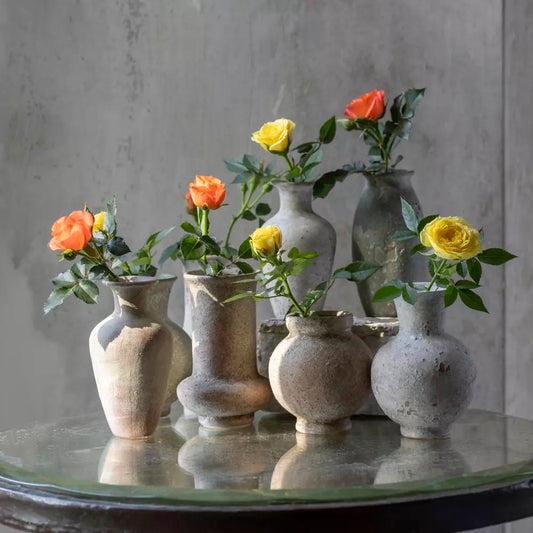 Collection of 8 Bud Vases