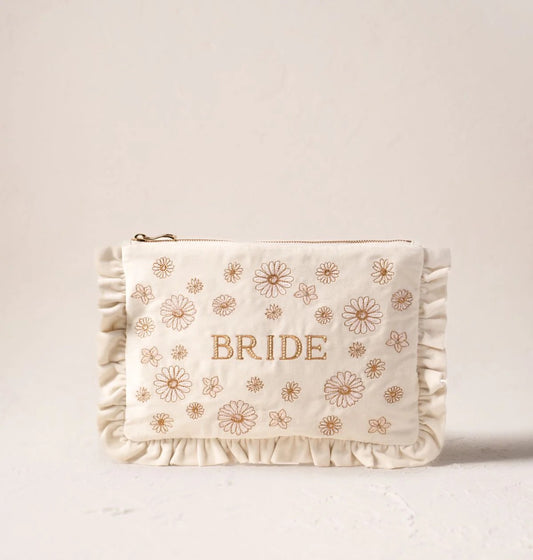 Elizabeth Scarlett Daisy Dream Bride Frill Pouch