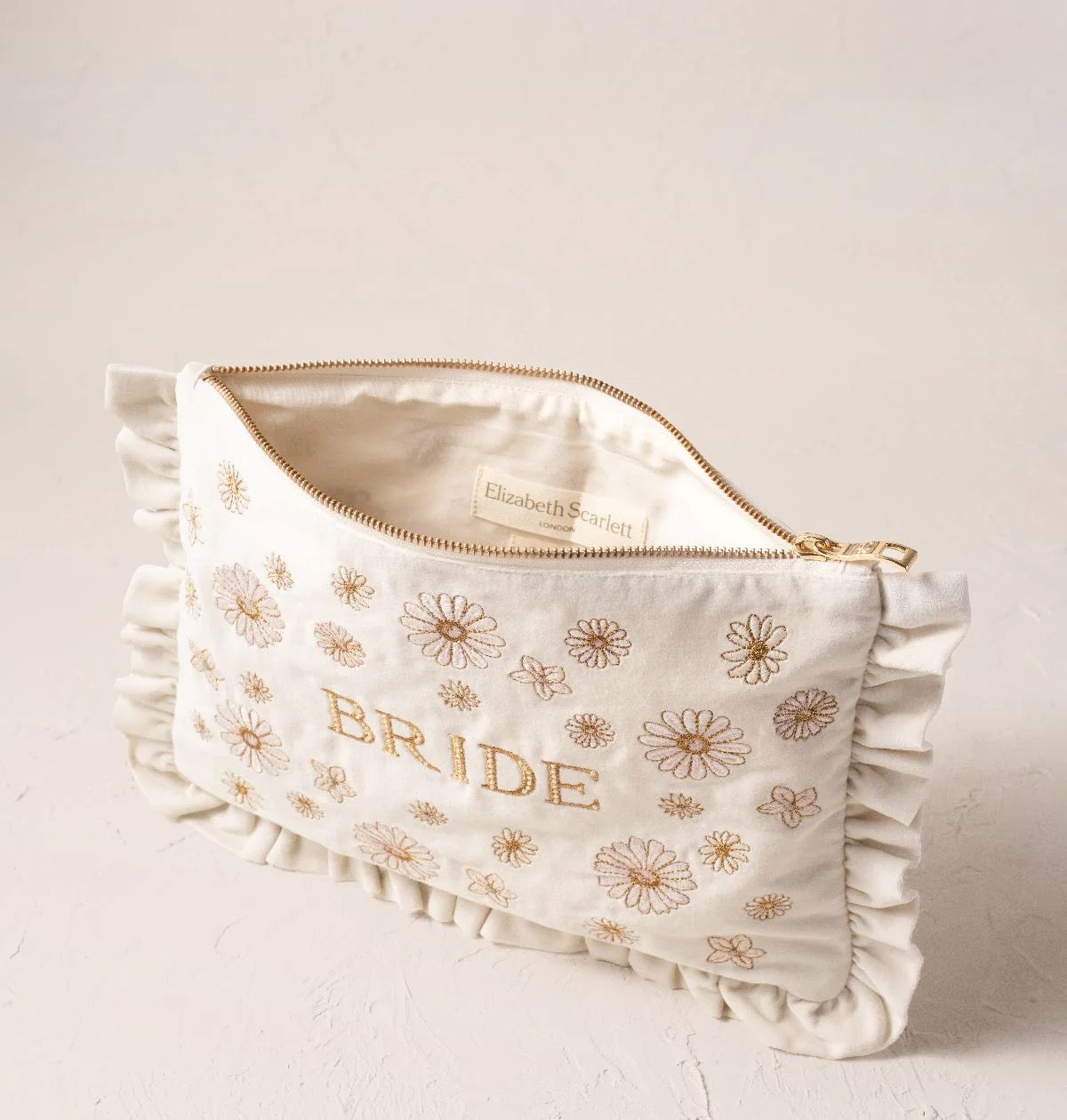 Elizabeth Scarlett Daisy Dream Bride Frill Pouch