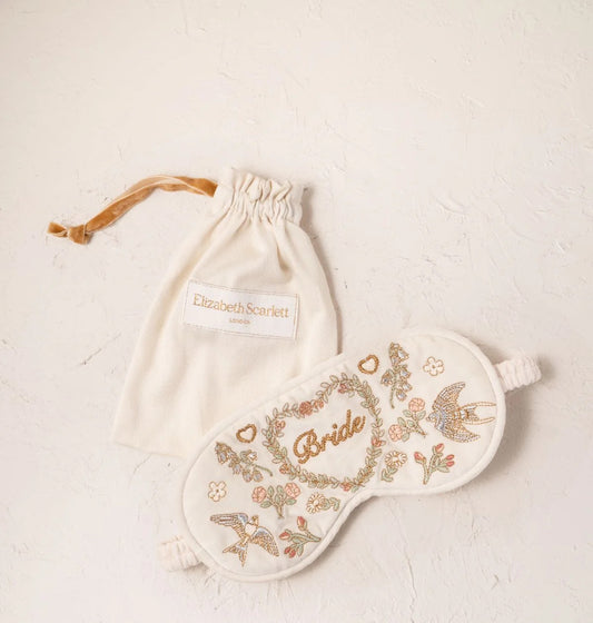 Elizabeth Scarlett Earth Goddess Bride Eye Mask