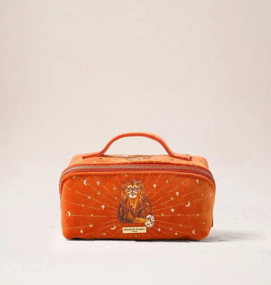 Elizabeth Scarlett Mystical Lion Open Flat Makeup Bag