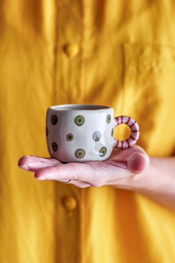 Nini Espresso Cup, Stoneware - Nature