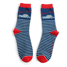  Men's Bamboo Socks Dad's a Classic Navy