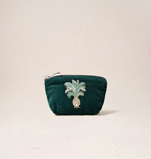 Elizabeth Scarlett Pineapple Coin purse - Green