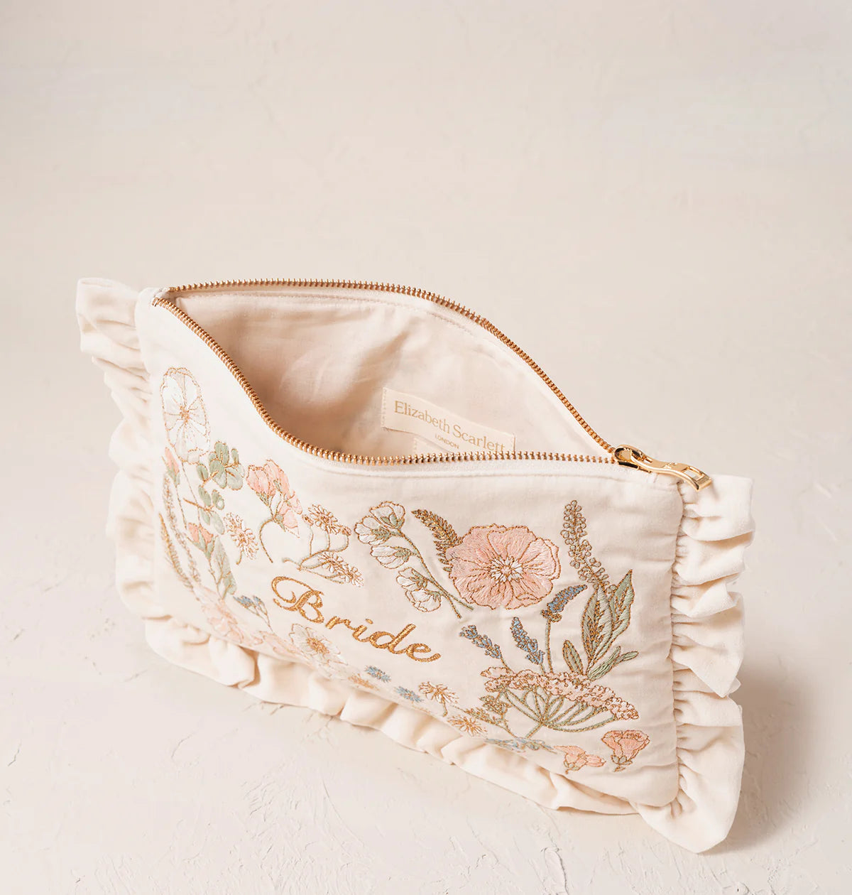 Elizabeth Scarlett Earth Goddess Bride Frill Pouch