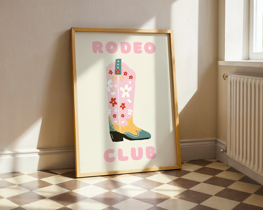 Rodeo Club Print