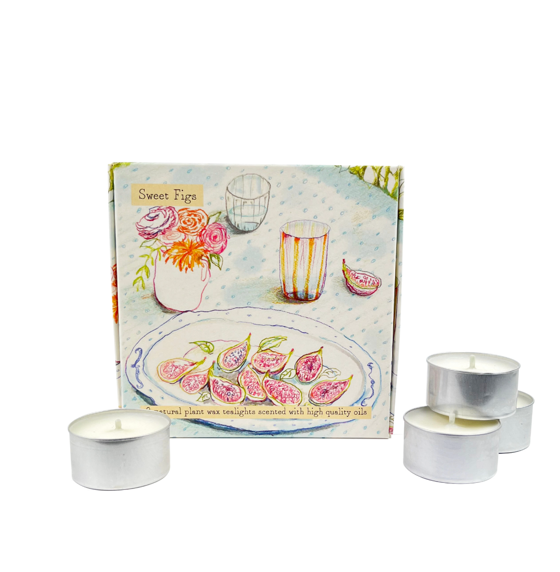Picnic Tealights - Sweet figs