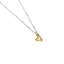  Cora Heart Necklace Gold