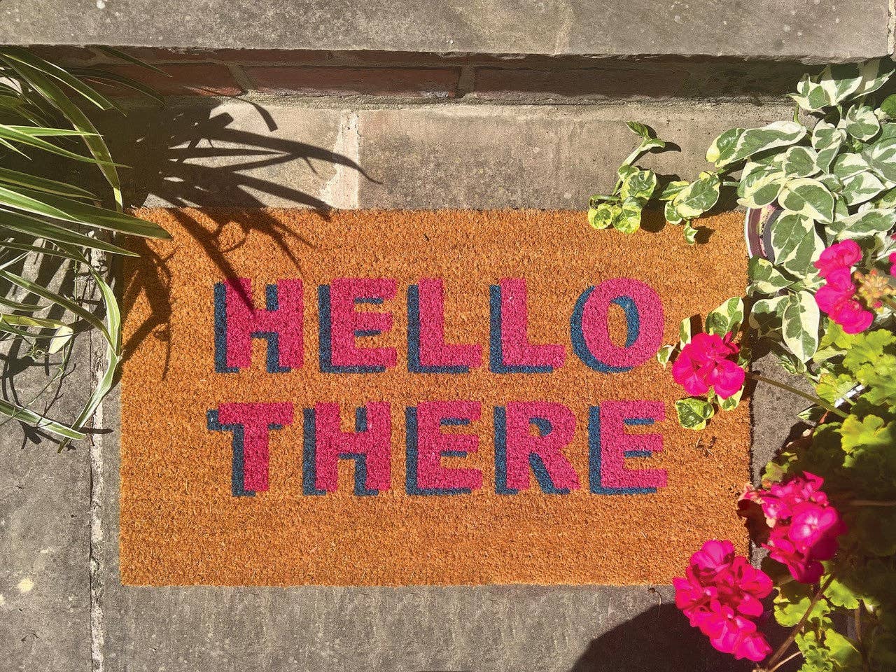“Hello There” Coir Doormat