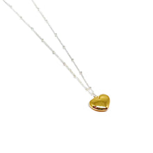  Eloise Heart Necklace Gold