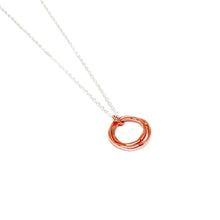  Everly Circle Necklace Rose Gold