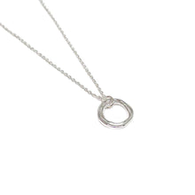  Everly Circle Necklace Silver