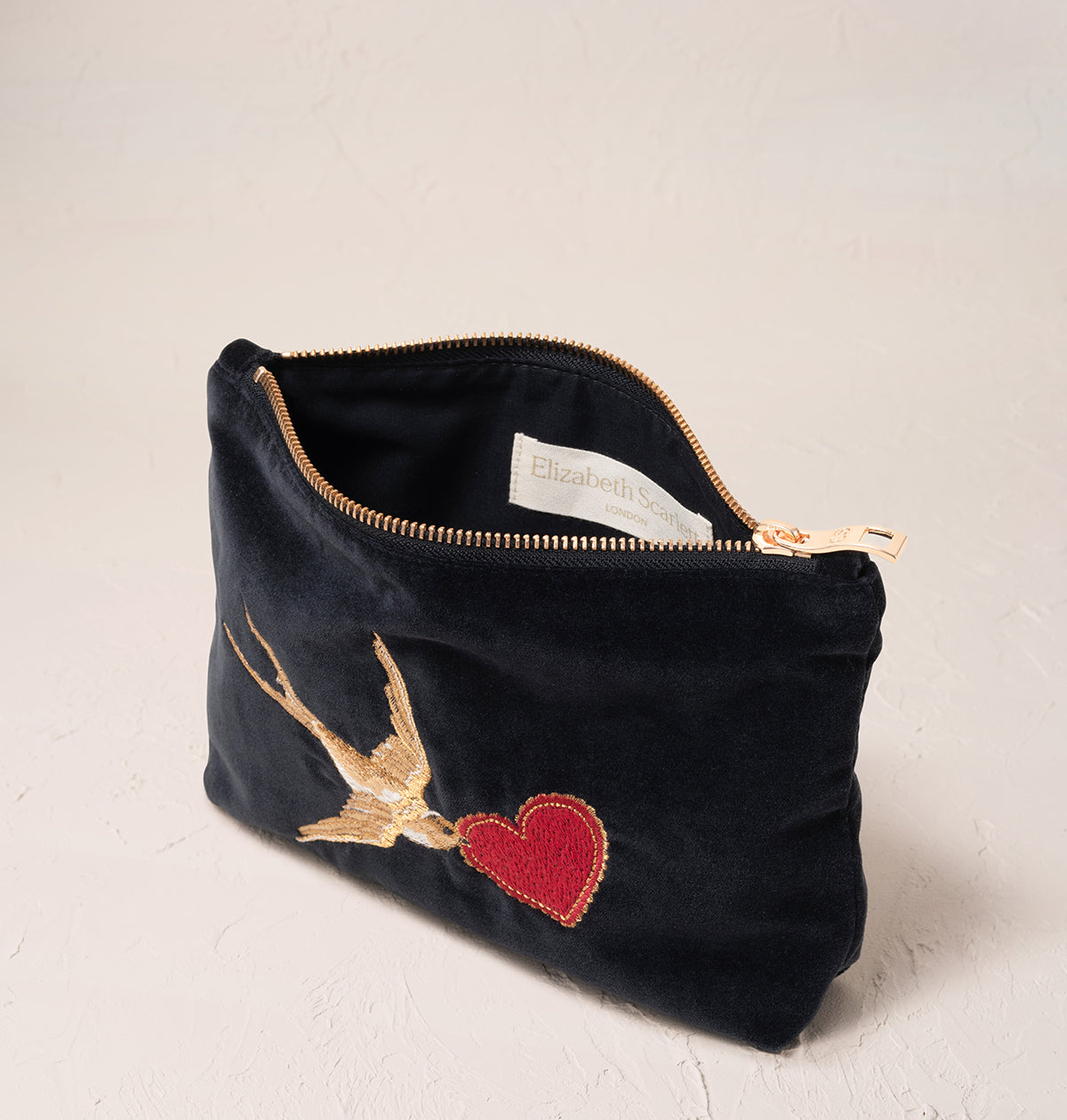 Elizabeth Scarlett Sacred Swallows Mini Pouch