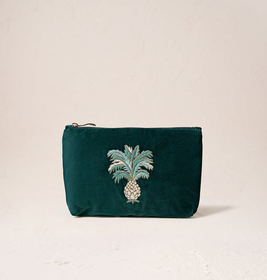 Elizabeth Scarlett Pineapples Mini Pouch