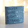 30 Battery Powered LED Silver Wire String Lights
