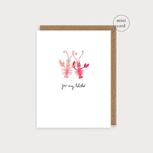  For My Lobster Mini Card