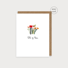  Lots Of Love Flowers Mini Card