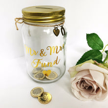  Mr & Mrs Fund Jar Money Box