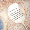 Serving Spoon – ‘Recipe Of Love…’