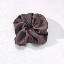  Extra Large Silky Scrunchie in Brown