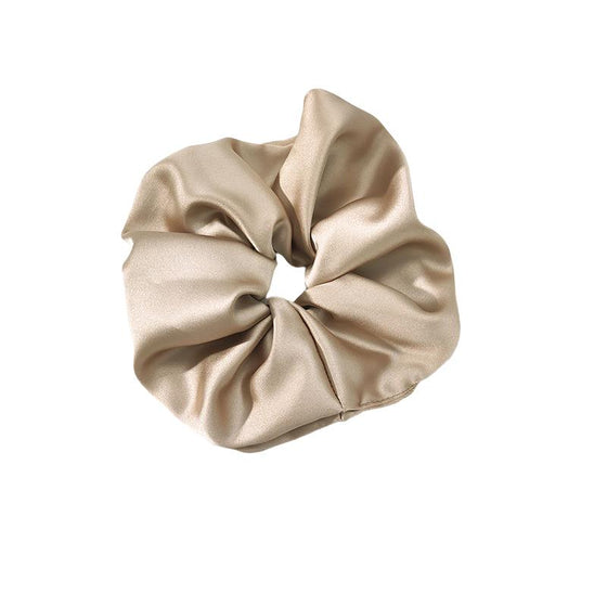 Extra Large Silky Scrunchie in Champagne