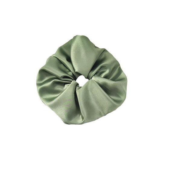 Extra Large Silky Scrunchie in Fern Green