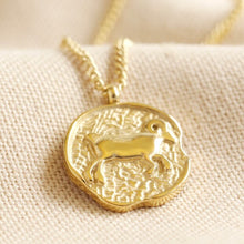  Gold Aries Pendant Necklace